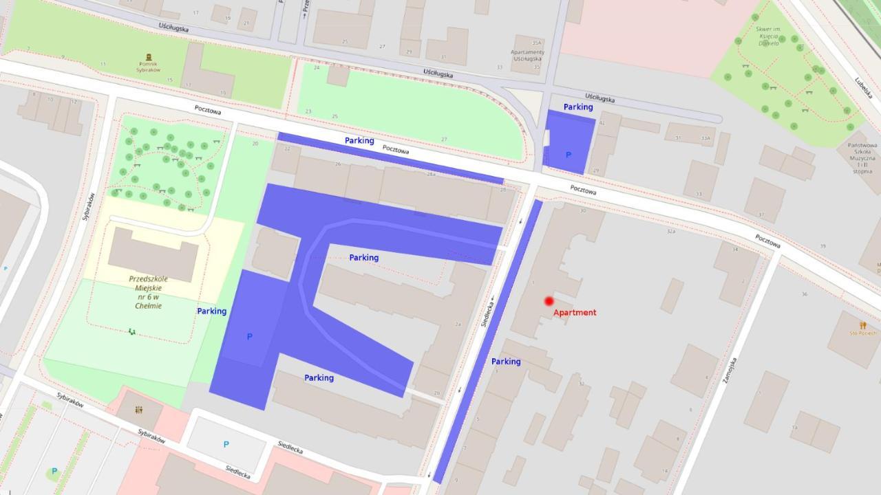 Mieszkanie W Centrum Chelma Exteriér fotografie